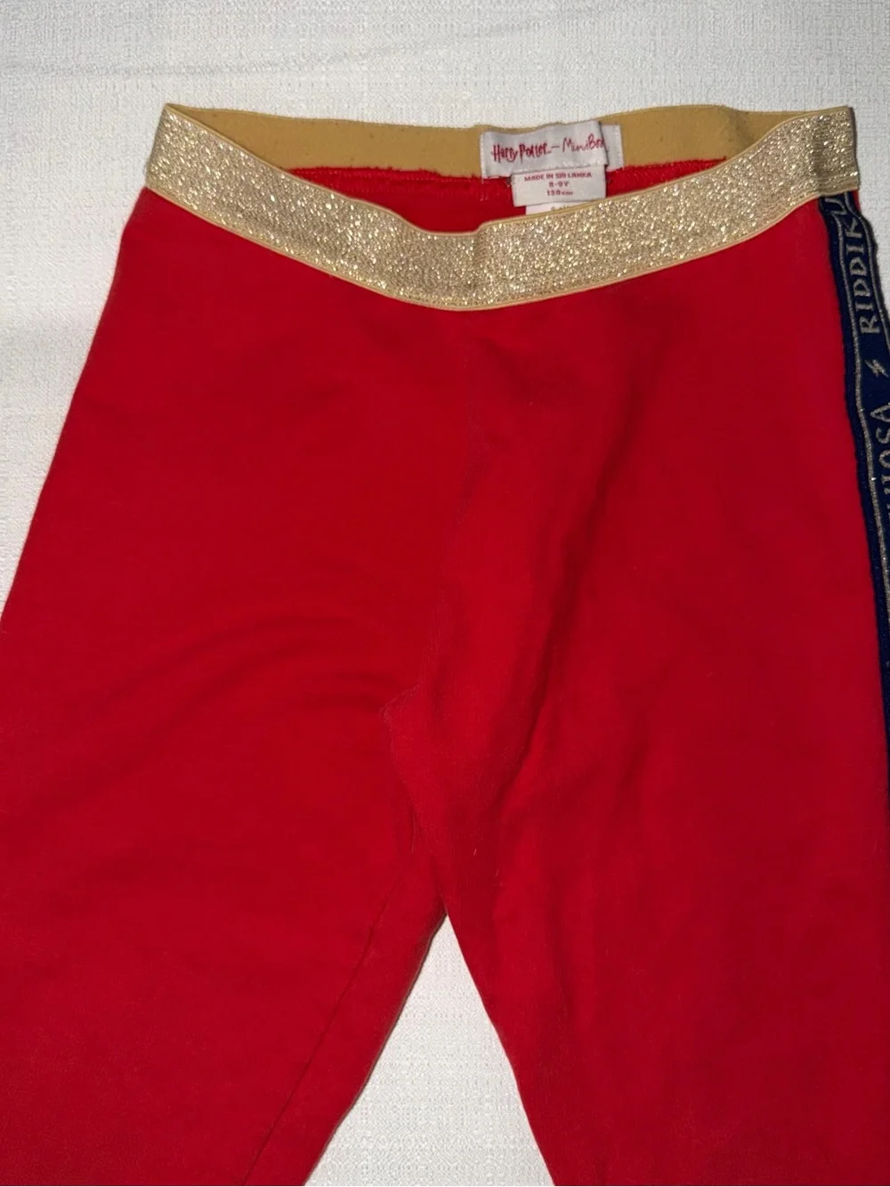 Mini Boden Harry Potter Navy Hoodie and Red Pants
